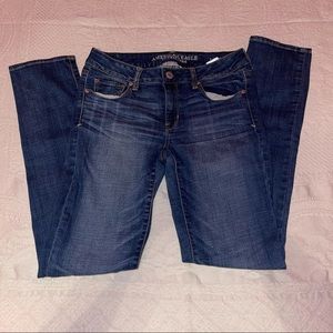 AEO Skinny Blue Jeans